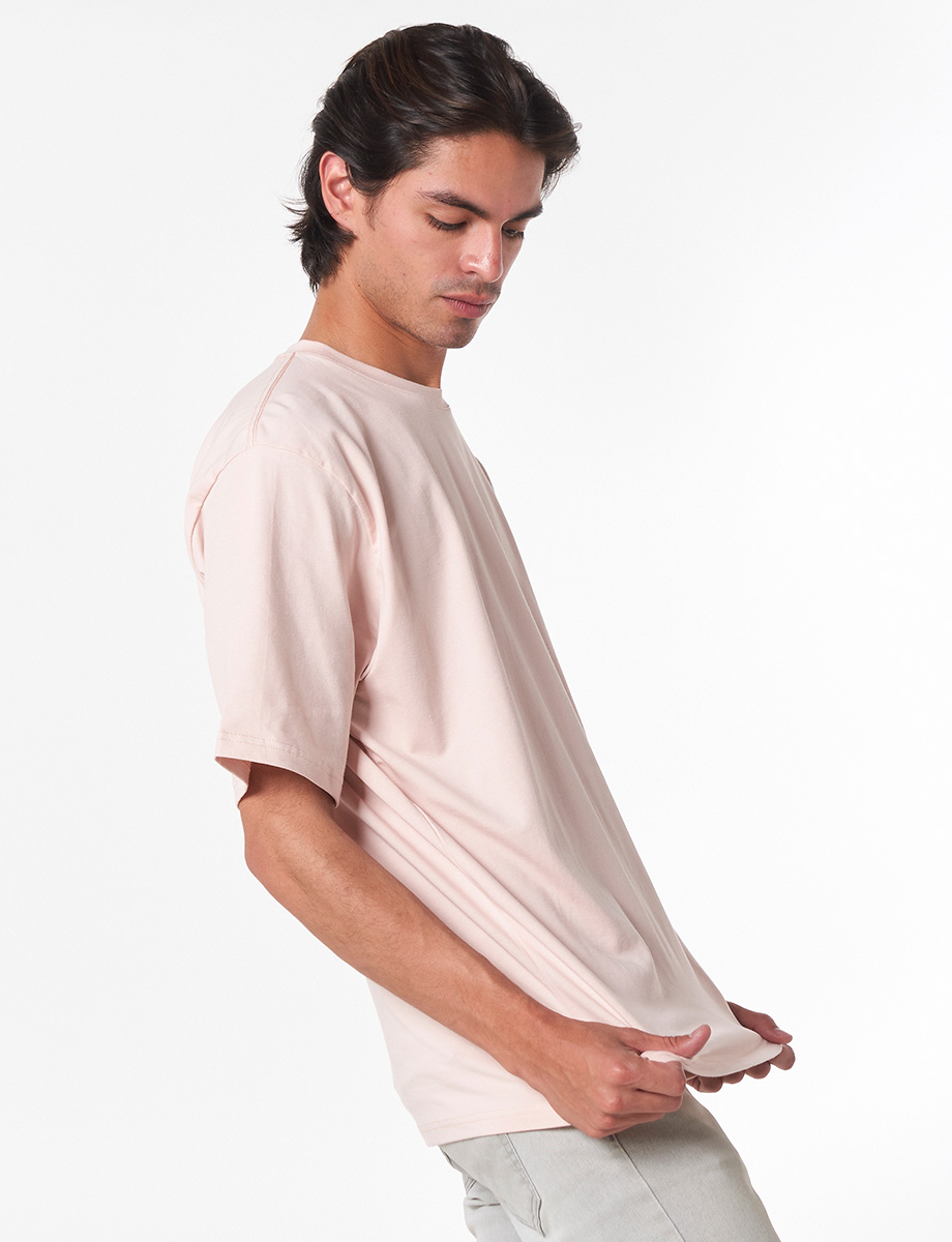 Camiseta Oversize Rosada