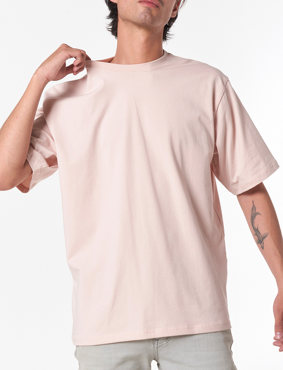 Camiseta Oversize Rosada