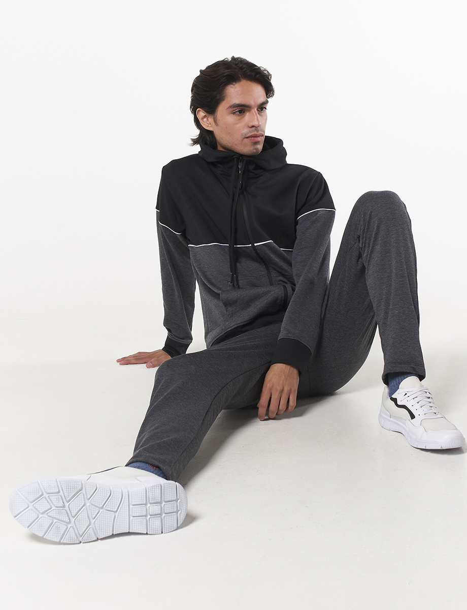 Conjunto Chompa + Pantalón Combinado