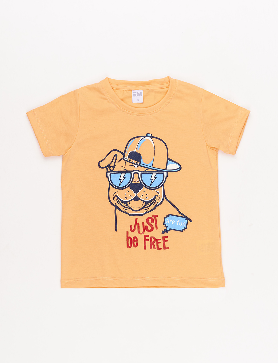 Camiseta Perrito Naranja