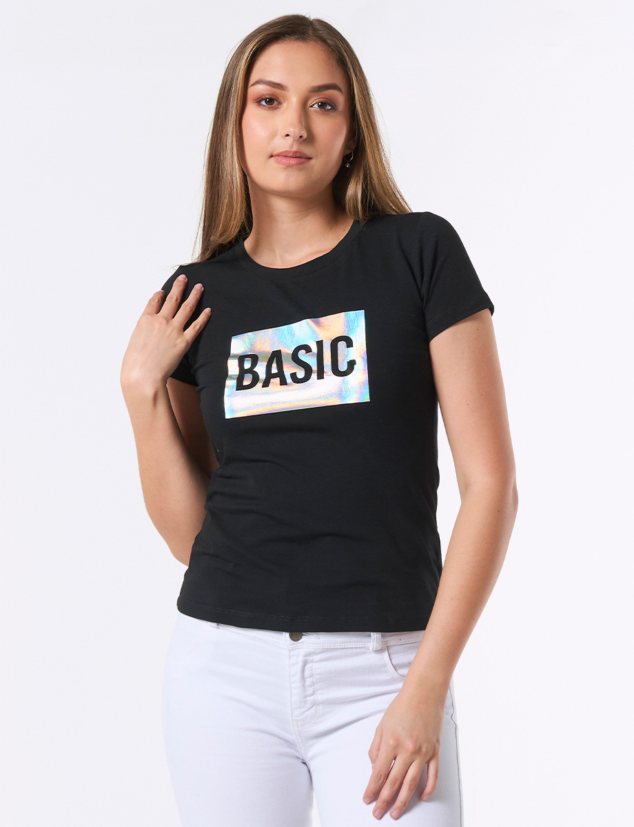 Camiseta Basic Negra