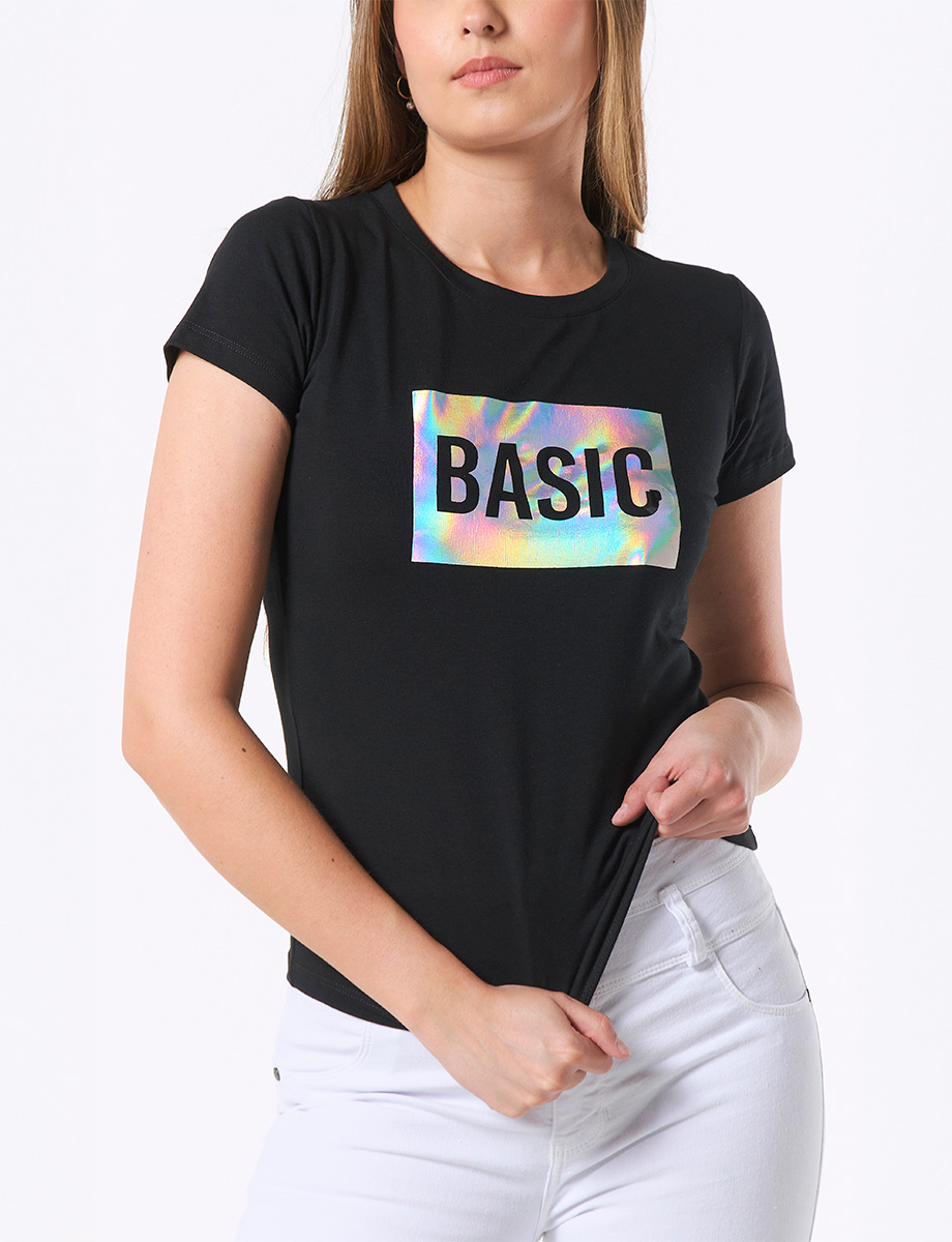 Camiseta Basic Negra