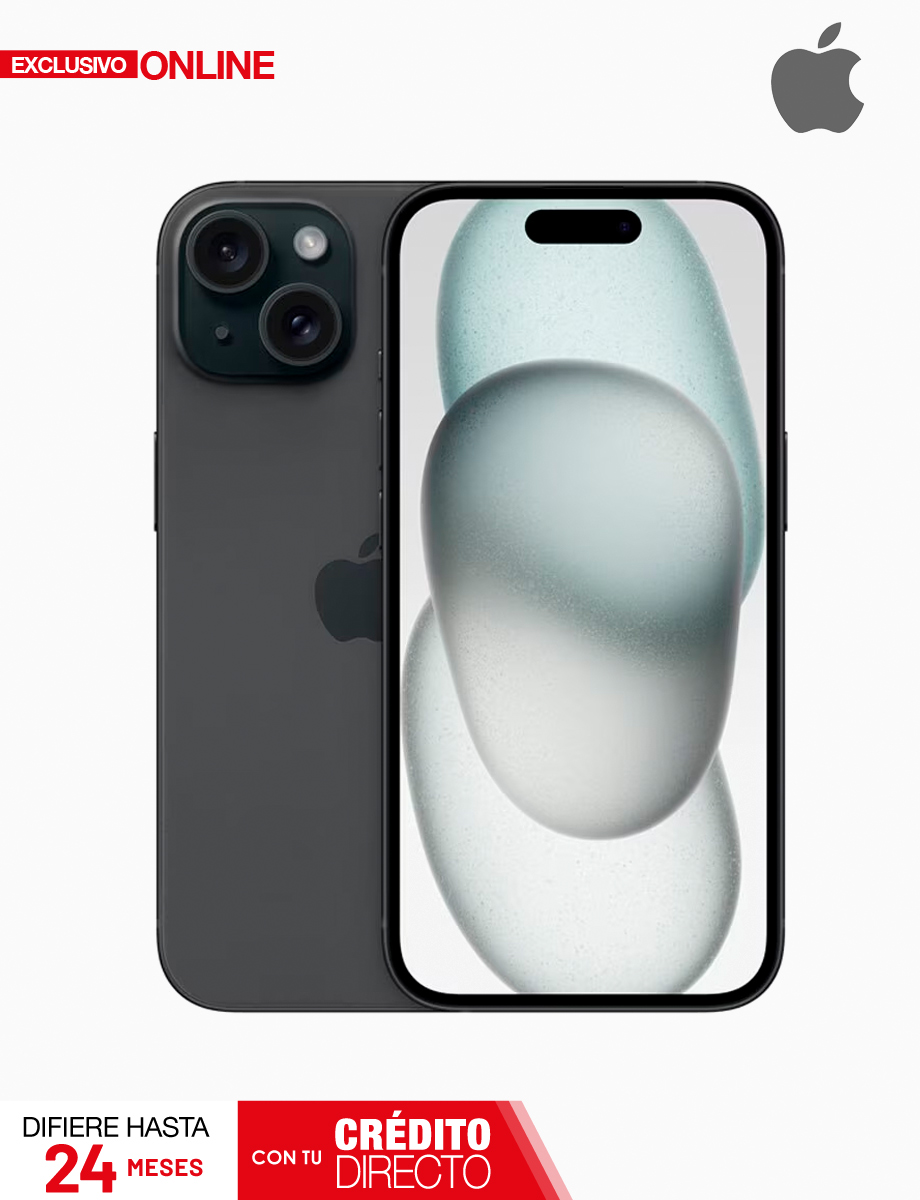 iPhone 15 Plus de 128GB Negro | Apple
