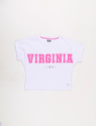 Camiseta Virginia Blanco