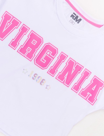 Camiseta Virginia Blanco