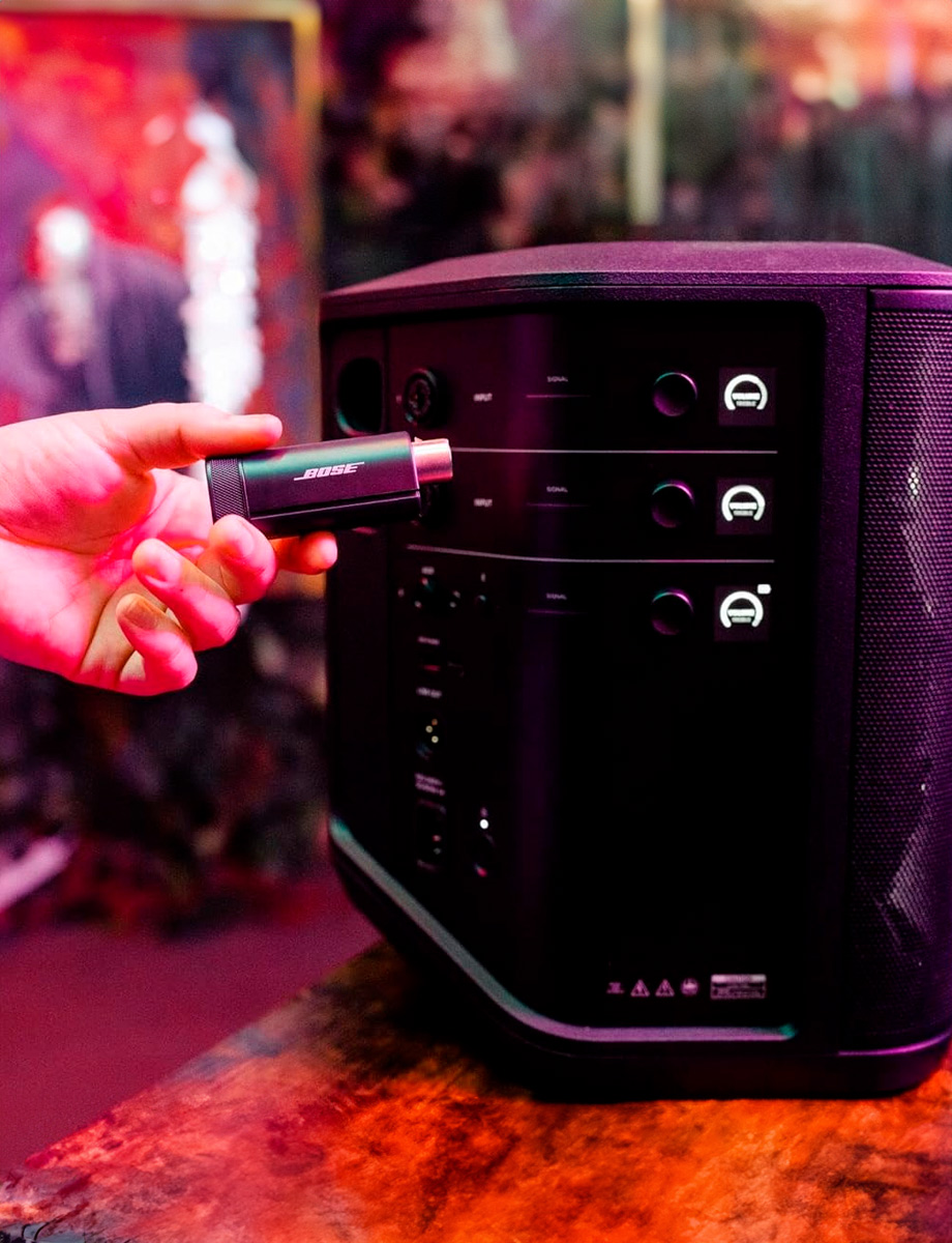 Transmisor de Micrófono Inalámbrico para Bose S1 Pro+ | Bose