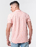 Camiseta Polo Prints Palmeras Rosado