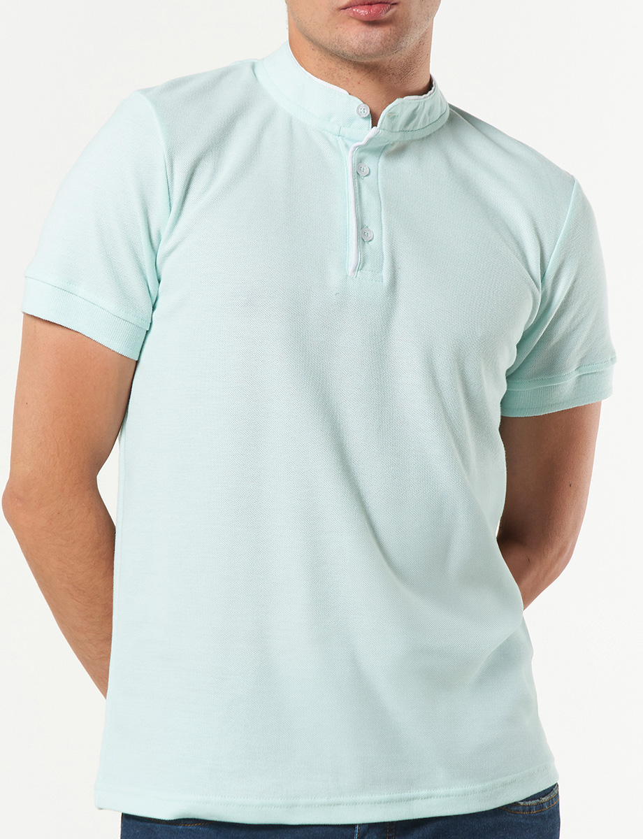 Camiseta Polo Llana Verde Menta
