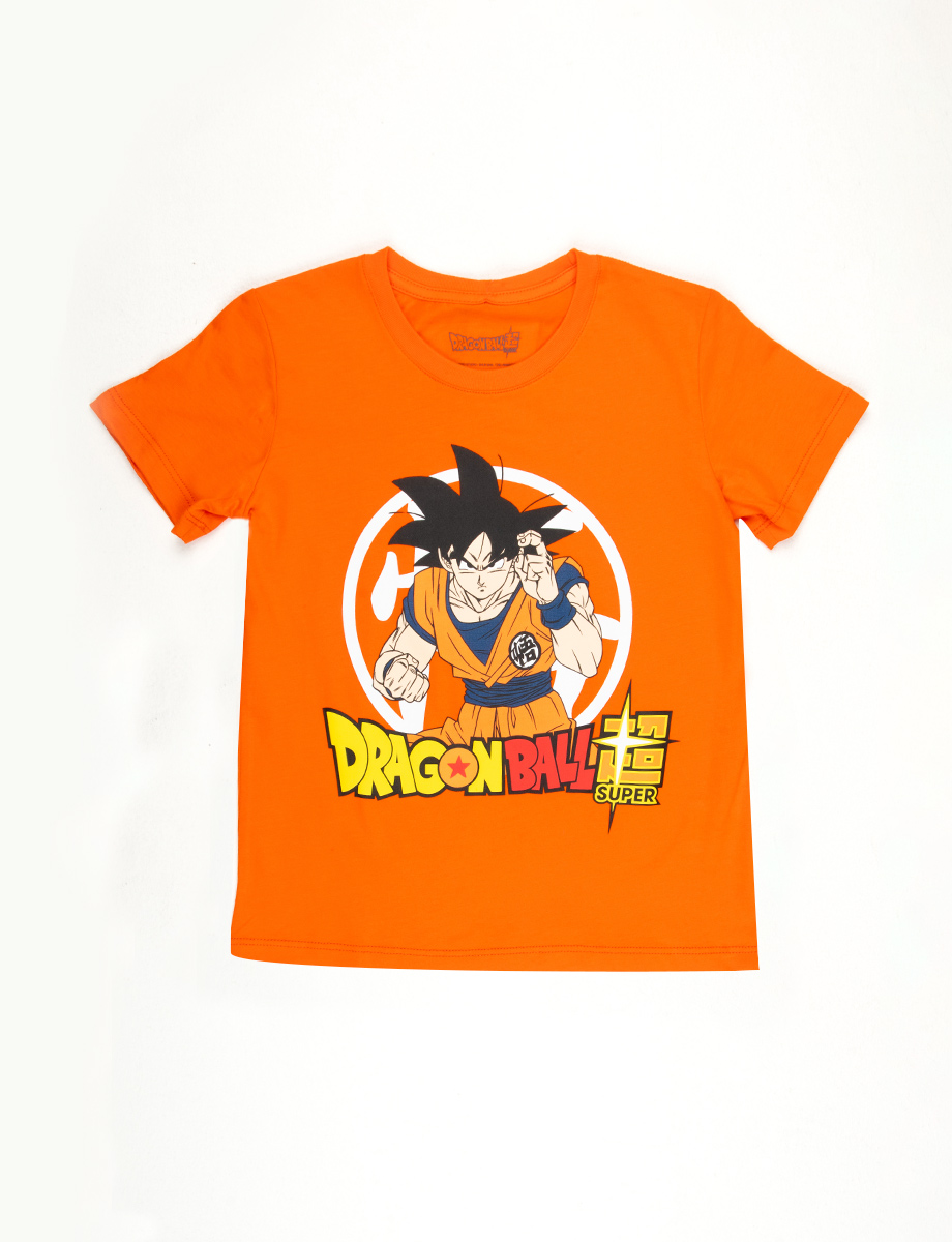 Camiseta Esc Dragon Ball Z Naranja