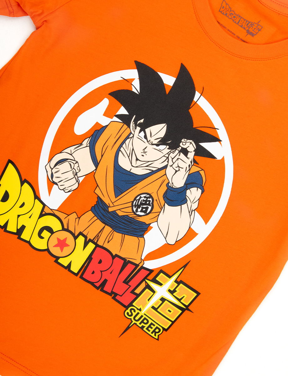 Camiseta Esc Dragon Ball Z Naranja