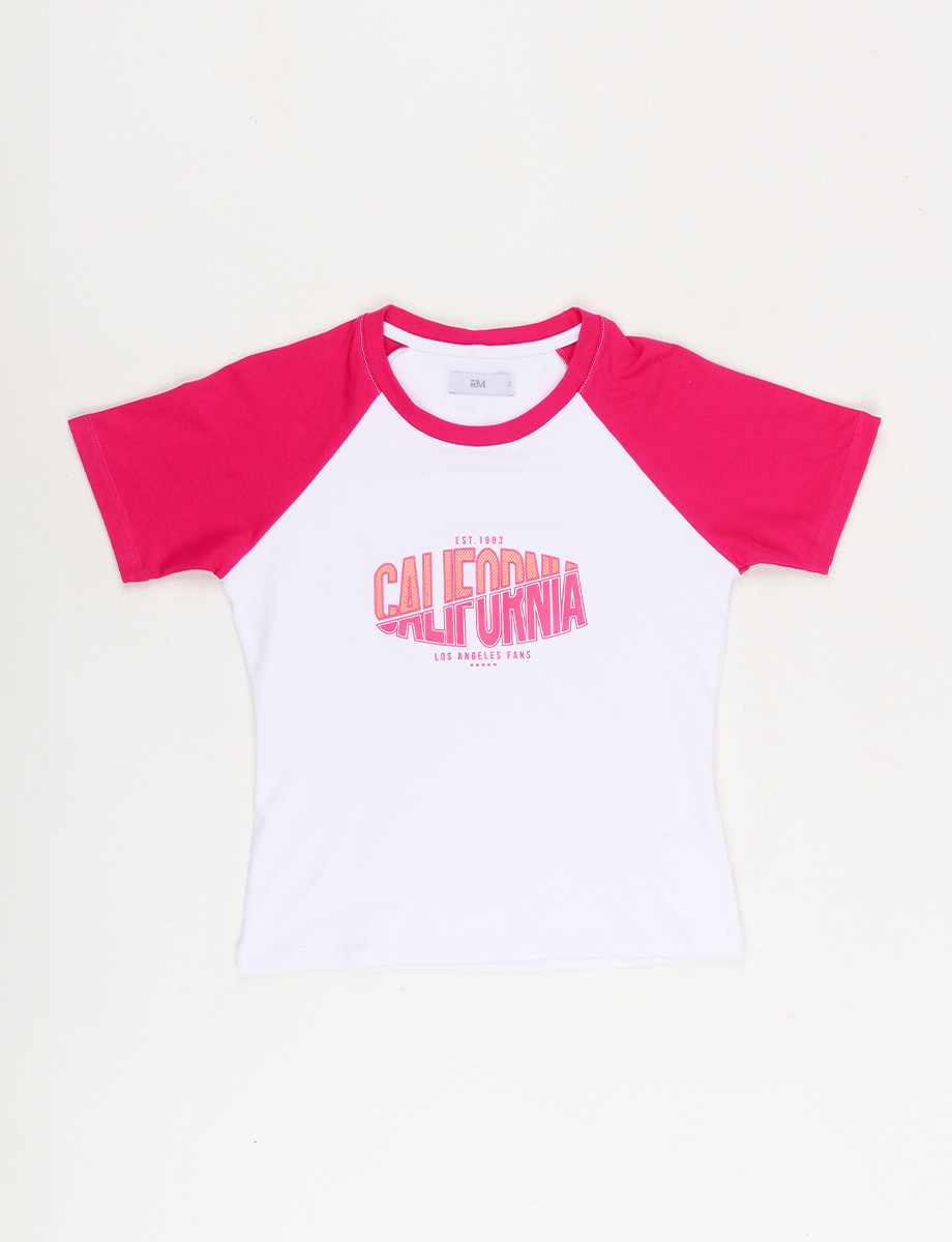 Camiseta Bicolor California