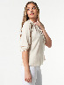 Blusa Manga 3/4 Beige