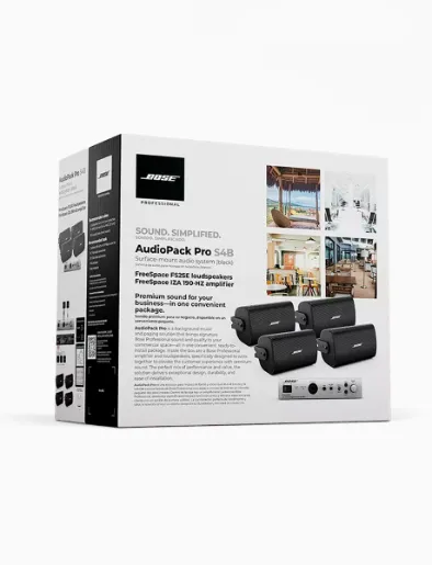 Sistema Audio Pack Pro S4 Profesional para Voceo y Música Ambiental | Bose