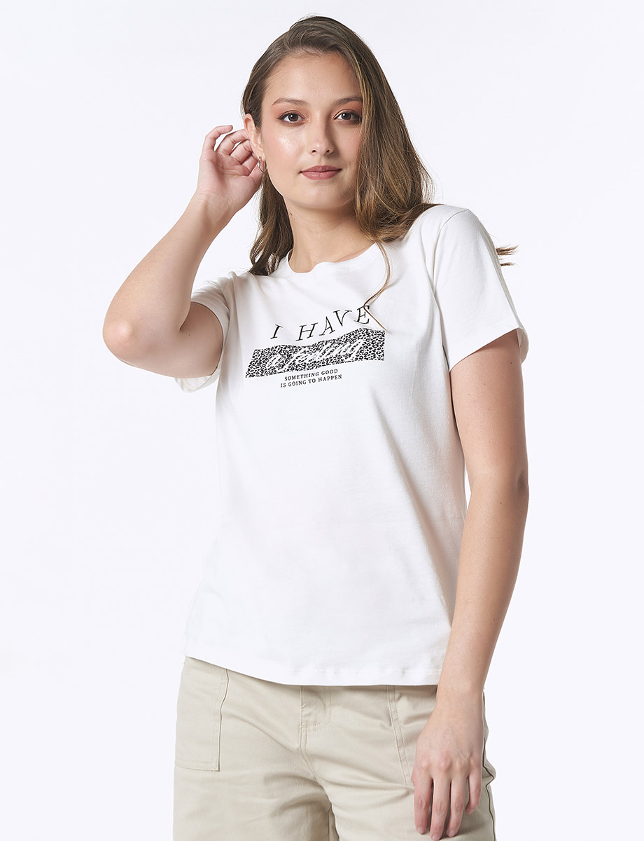 Camiseta Feeling Blanco