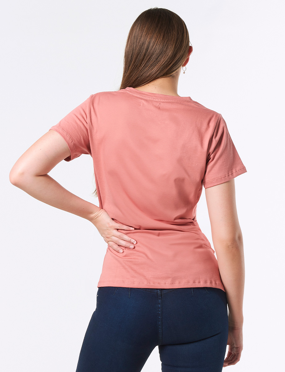 Camiseta Spirit Palo Rosa