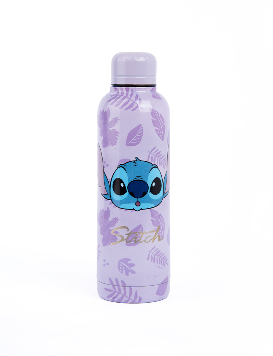Termo Metálico Stitch Morado