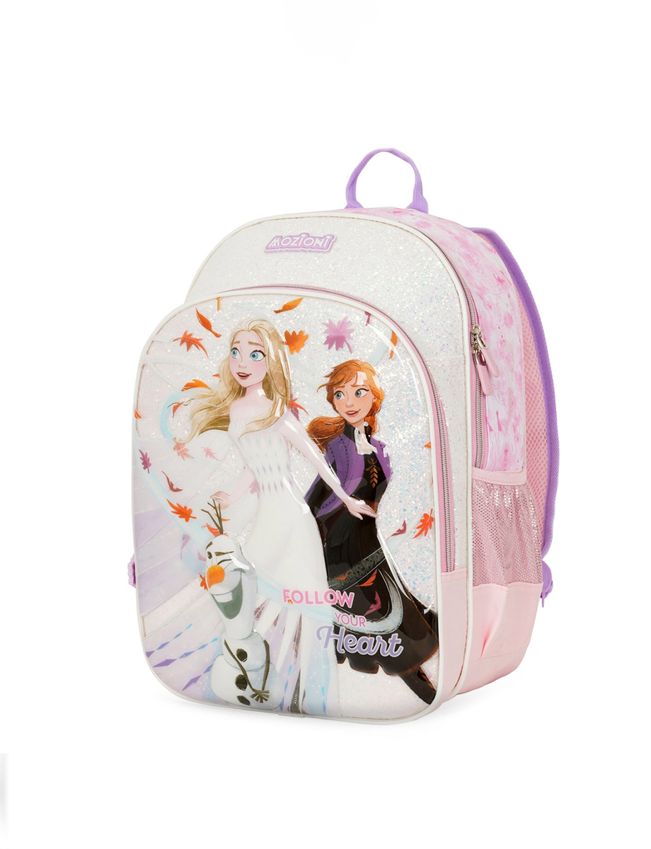 Mochila Frozen Rosado/Blanco