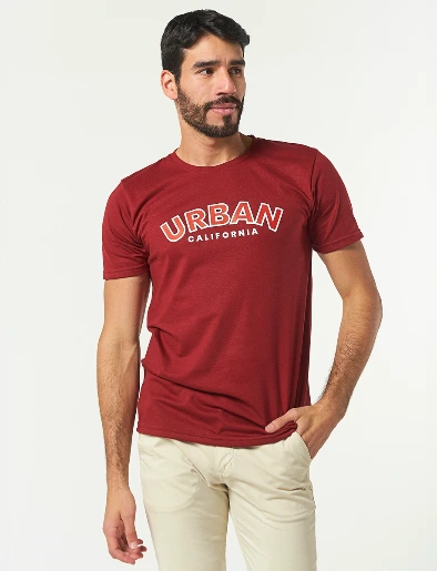 Camiseta Urban Vino