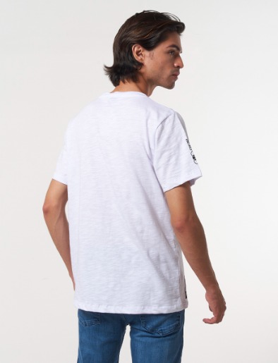 Camiseta Estampada Blanco