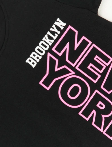 Camiseta New York Negro