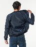 Chompa Bomber Nylon Azul Marino
