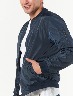 Chompa Bomber Nylon Azul Marino