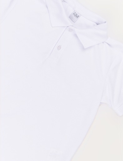 Camiseta Polo Esc Blanco