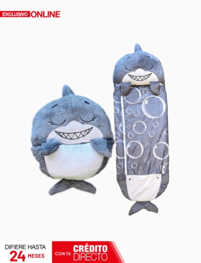 Bolsa para Dormir Tiburón Azul