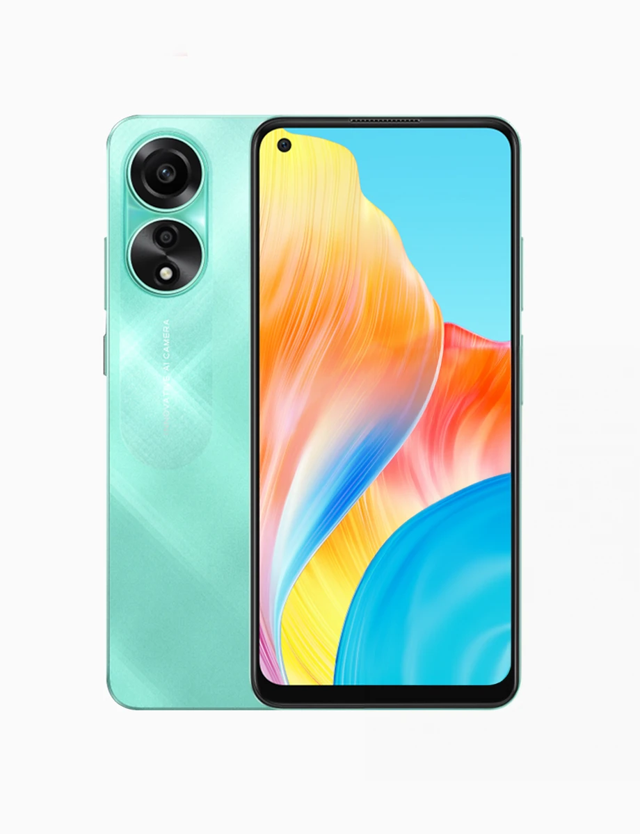 Celular A78 de 256GB y RAM 16GB (8GB + 8GB) Verde | Oppo + Gratis Lámpara de Escritorio