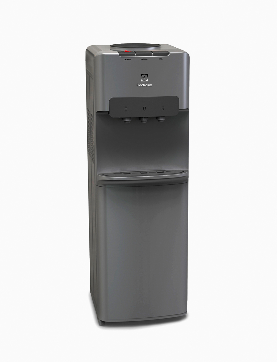 Dispensador Agua Fría/Caliente con Compartimiento Gris | Electrolux