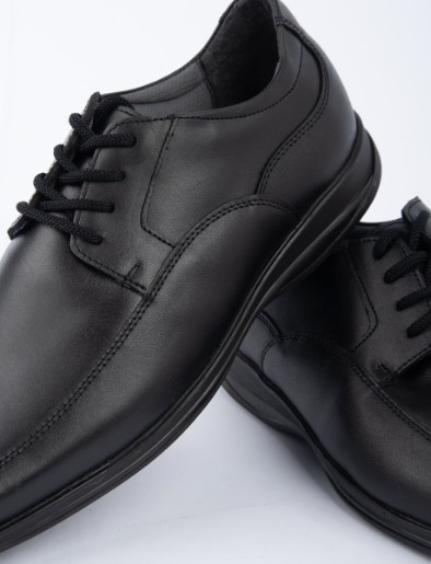Zapato Formal Cordones Negro