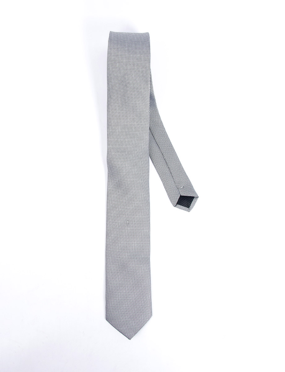 Corbata Textura Gris Claro