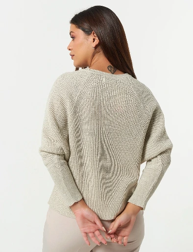 Sweater  Textura Manteca
