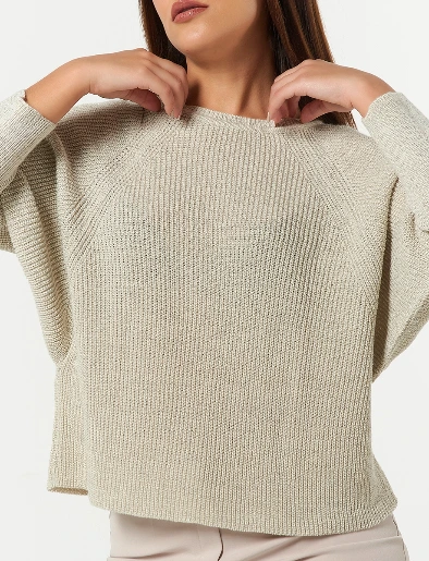 Sweater  Textura Manteca