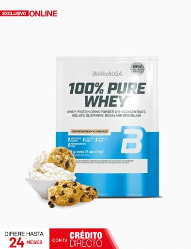 Proteína Suero Puro Sabor Cookies&Cream 1 Kg | Biotech