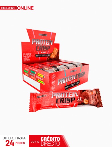 Proteína Crisp en Barra Sabor Trufa Avellana | Integral Medica