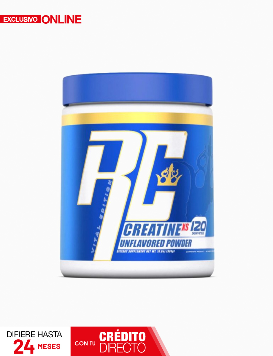 Creatina XS Sin sabor 300 gr | Ronnie Coleman