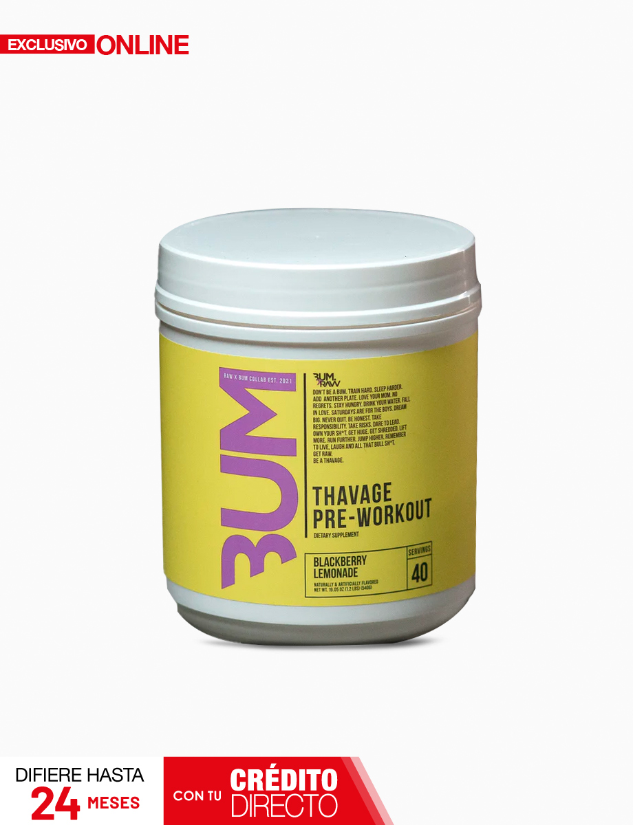 Pre-Entreno Sabor a Limonada Moras | Cbum