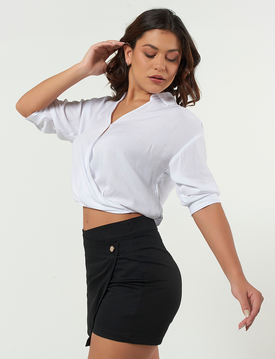 Short Falda Negro