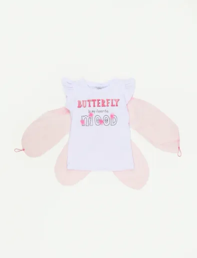 Camiseta Butterfly con Alas