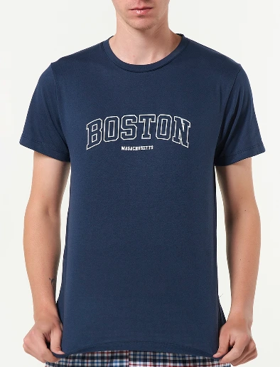 Pijama Camiseta Boston + Short
