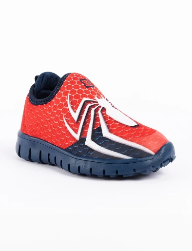 Sneaker Estampado Araña Azul/Rojo