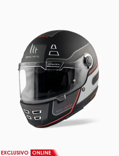 Casco Jarama Baux Negro Mate | MT Helmets