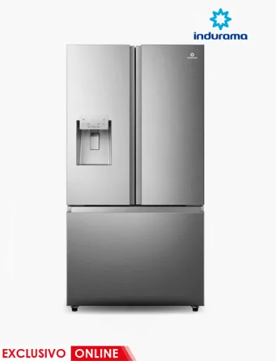 Refrigeradora French Door 674 Lt Cromada | Indurama