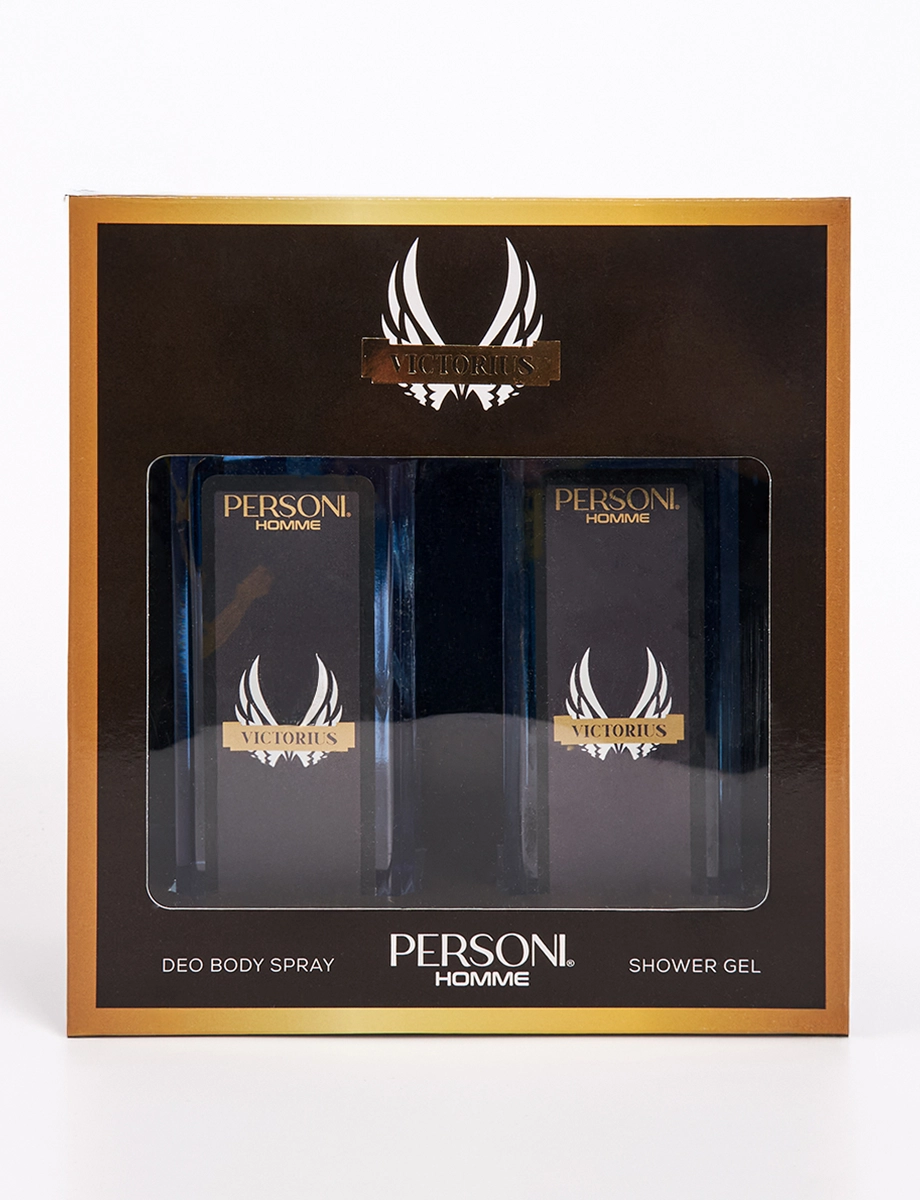 Set Perfume Body Spray + Gel with vitamin E Homme Victorius