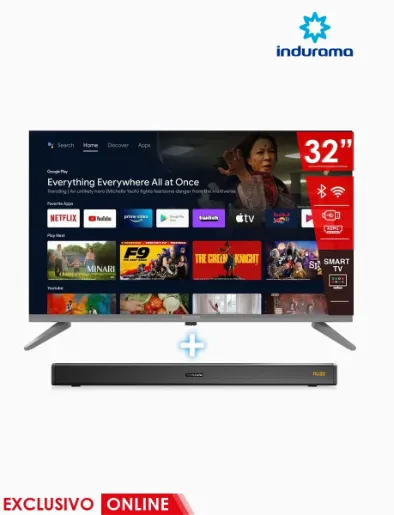 Combo Televisor <em class="search-results-highlight">32</em>" <em class="search-results-highlight">HD</em> + Barra <em class="search-results-highlight">de</em> <em class="search-results-highlight">Sonido</em> | Indurama