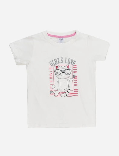 Camiseta Girl Love Unicolor