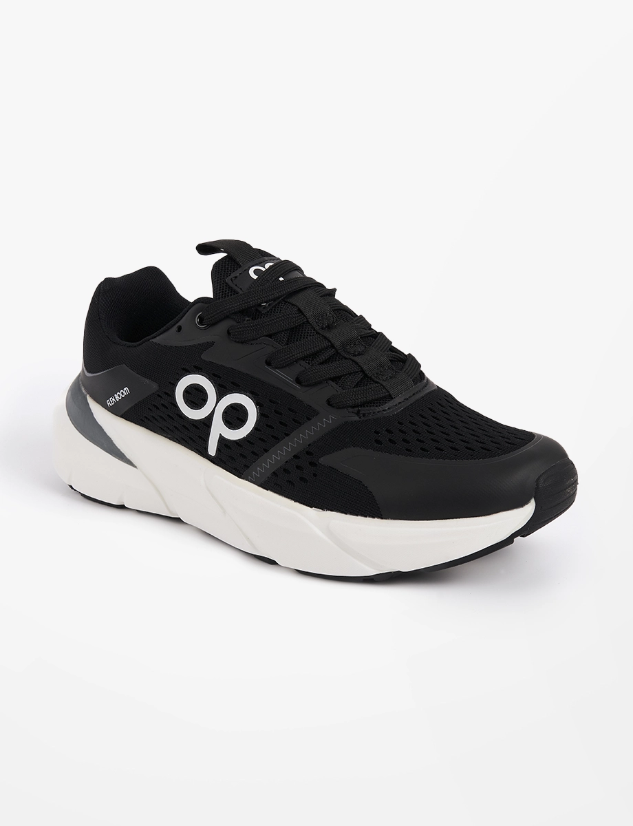 Sneaker con Cordones Negro | OP