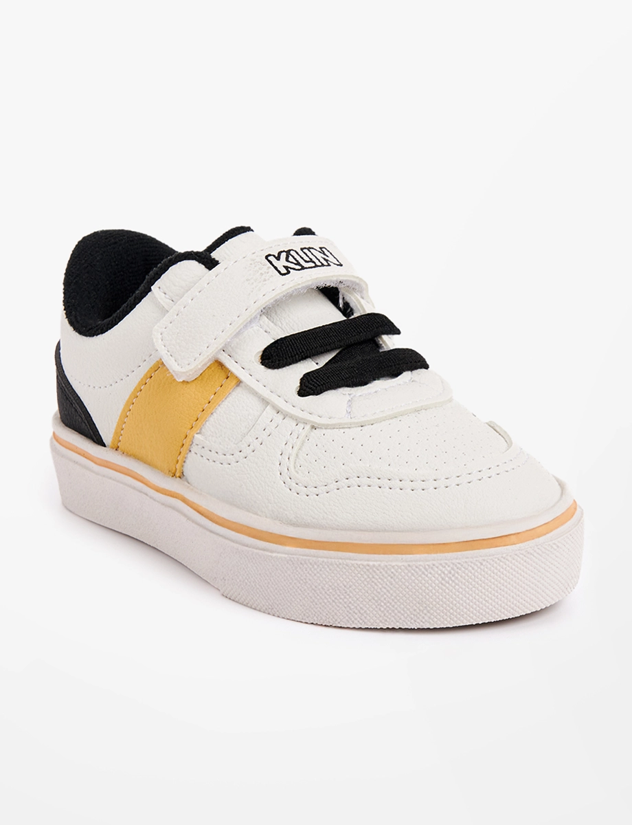 Zapato Caña Baja Cordones Blanco