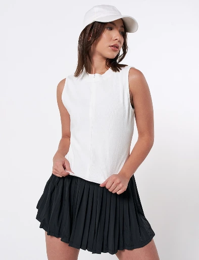 Top con Cierre Crudo